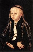 CRANACH, Lucas the Elder Portrait of a Young Girl khk oil painting picture wholesale